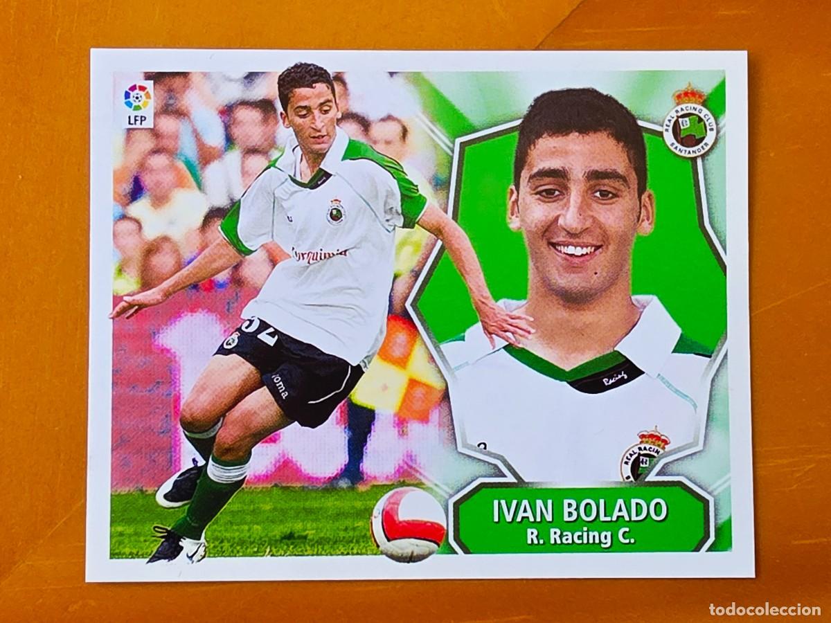 Cartes &agrave; collectionner de Football: Iv&aacute;n Bolado, Baja, Racing de Santander, Panini Ediciones Liga Este 2008 2009 08 09, sin pegar