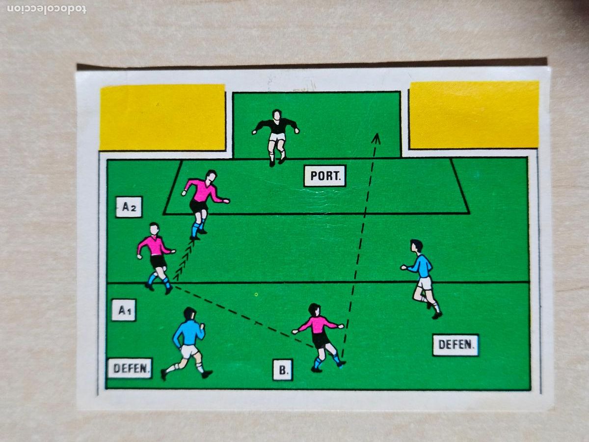 Cromos de f&uacute;tbol: N&ordm; 362 - HISTORIA Y T&Eacute;CNICA del futbol - Editorial Ruiz Romero 1971-1972, 71-72 - cromo recuperado