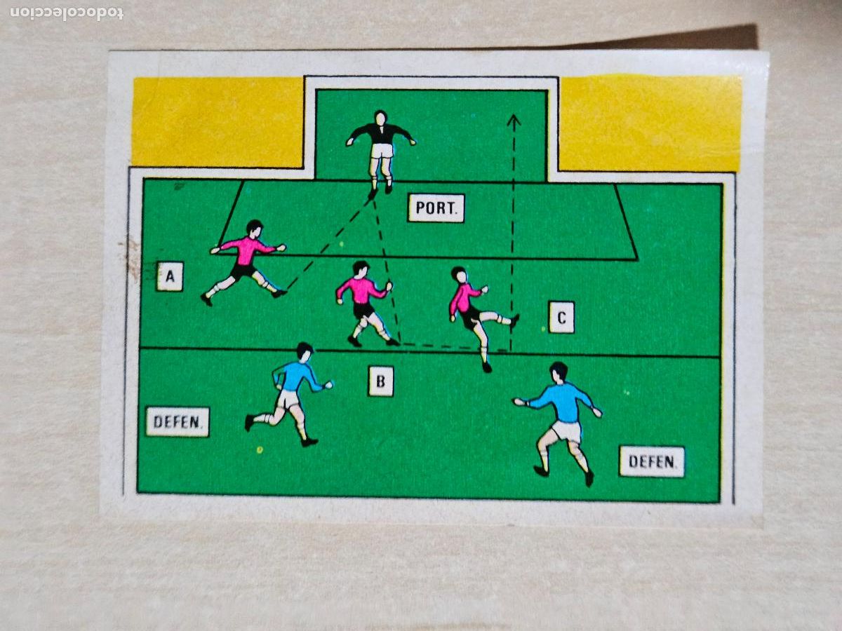 Cromos de f&uacute;tbol: N&ordm; 364 - HISTORIA Y T&Eacute;CNICA del futbol - Editorial Ruiz Romero 1971-1972, 71-72 - cromo recuperado