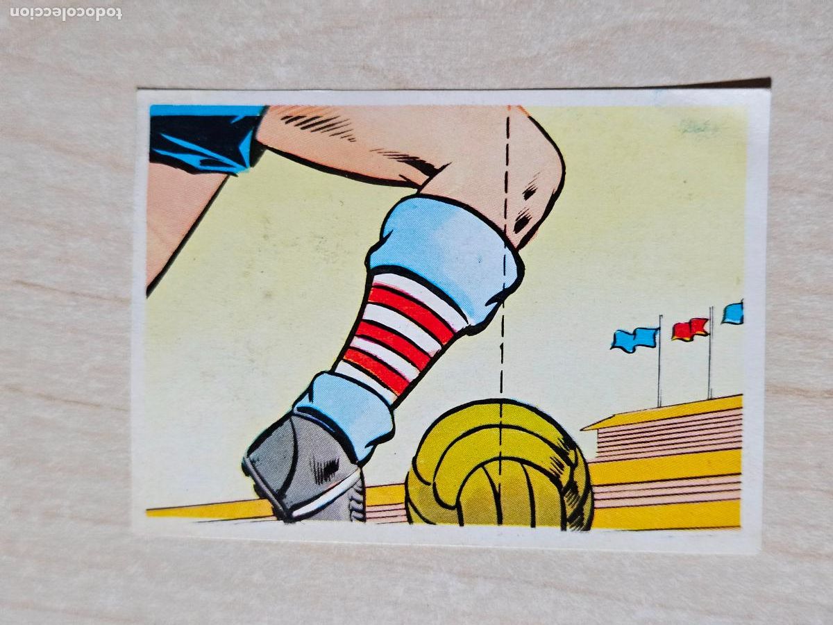 Cromos de f&uacute;tbol: N&ordm; 388 - HISTORIA Y T&Eacute;CNICA del futbol - Editorial Ruiz Romero 1971-1972, 71-72 - cromo recuperado