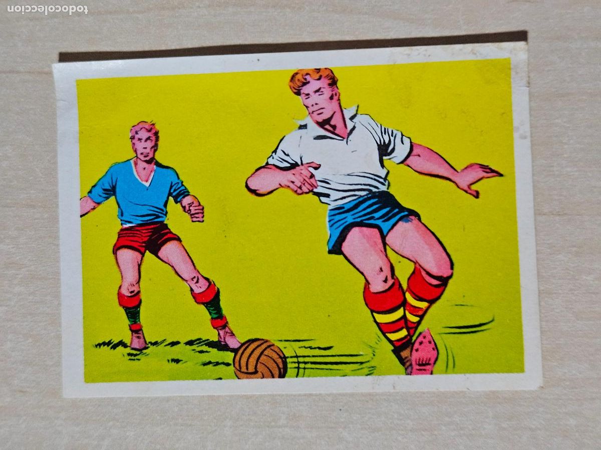 Cromos de f&uacute;tbol: N&ordm; 393 - HISTORIA Y T&Eacute;CNICA del futbol - Editorial Ruiz Romero 1971-1972, 71-72 - cromo recuperado