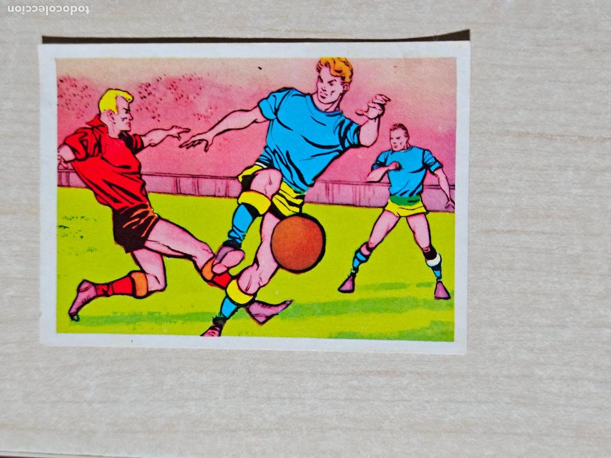 Cromos de f&uacute;tbol: N&ordm; 404 - HISTORIA Y T&Eacute;CNICA del futbol - Editorial Ruiz Romero 1971-1972, 71-72 - cromo recuperado