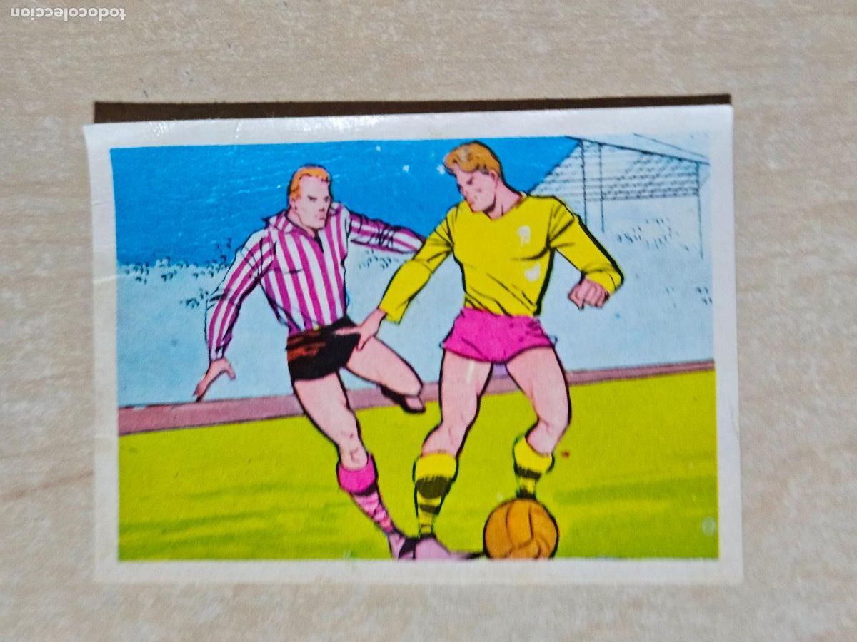 Cromos de f&uacute;tbol: N&ordm; 406 - HISTORIA Y T&Eacute;CNICA del futbol - Editorial Ruiz Romero 1971-1972, 71-72 - cromo recuperado