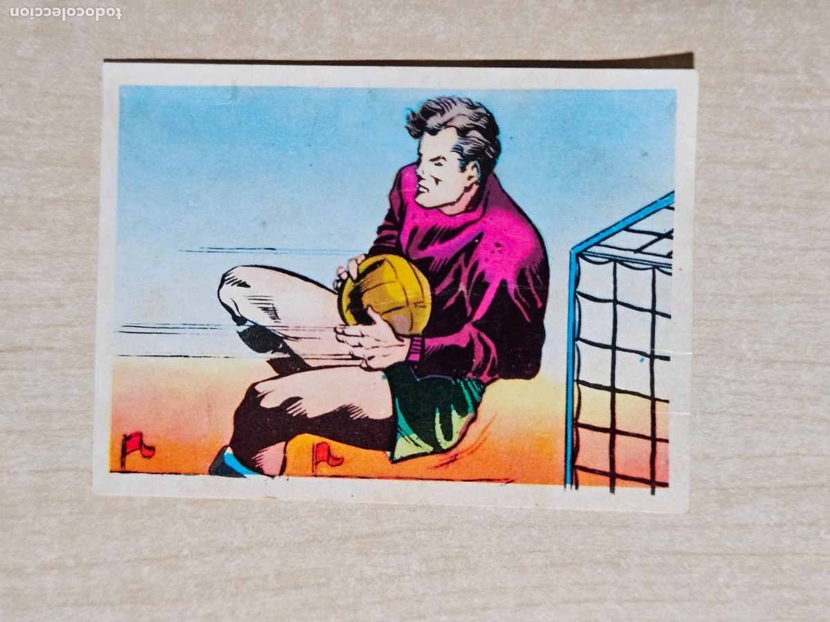 Cromos de f&uacute;tbol: N&ordm; 411 - HISTORIA Y T&Eacute;CNICA del futbol - Editorial Ruiz Romero 1971-1972, 71-72 - cromo recuperado
