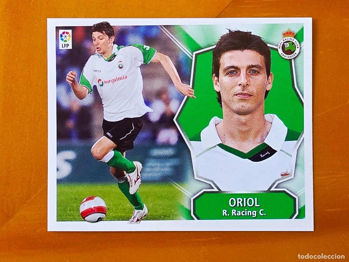 Cromos de f&uacute;tbol: Oriol Lozano, Racing de Santander, Panini Ediciones Liga Este 2008 2009 08 09, sin pegar