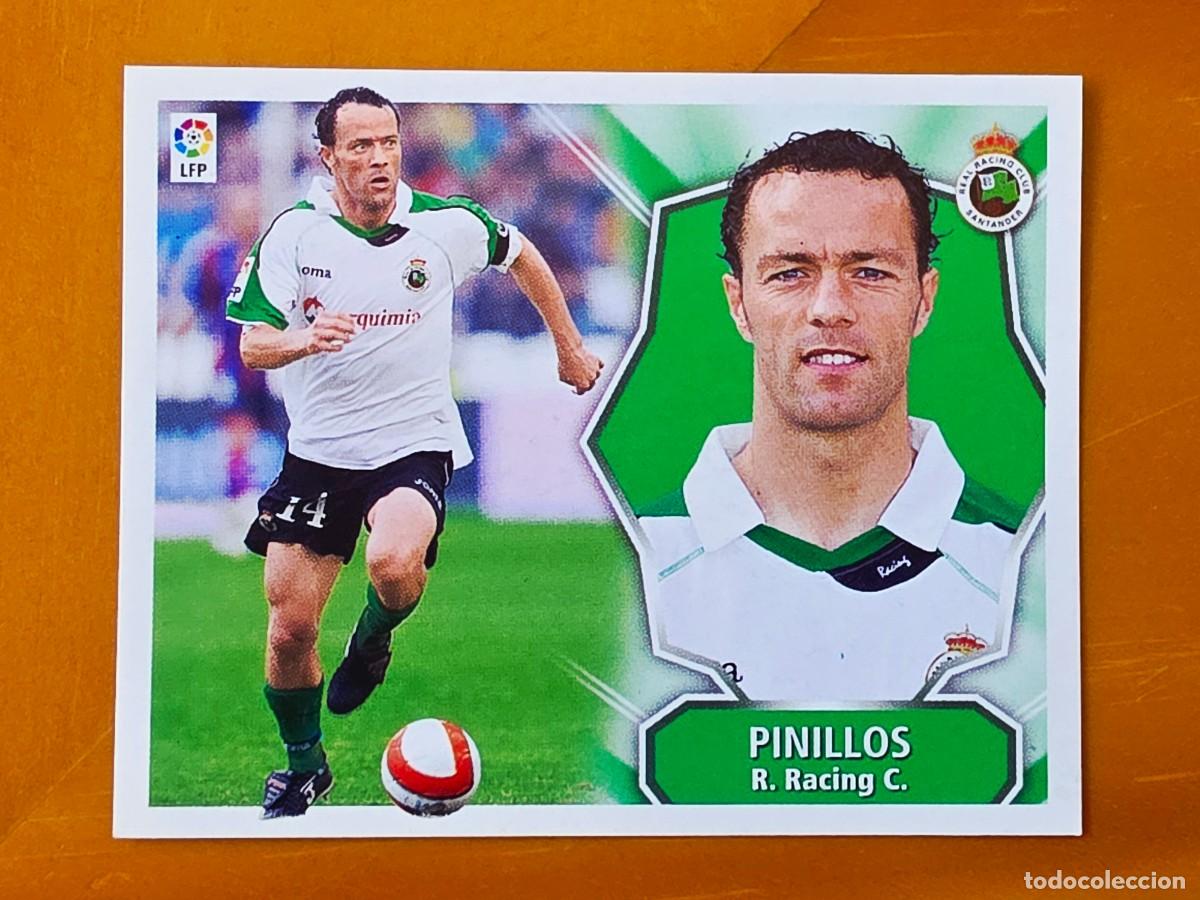 Cromos de f&uacute;tbol: Pablo Pinillos, Racing de Santander, Panini Ediciones Liga Este 2008 2009 08 09, sin pegar
