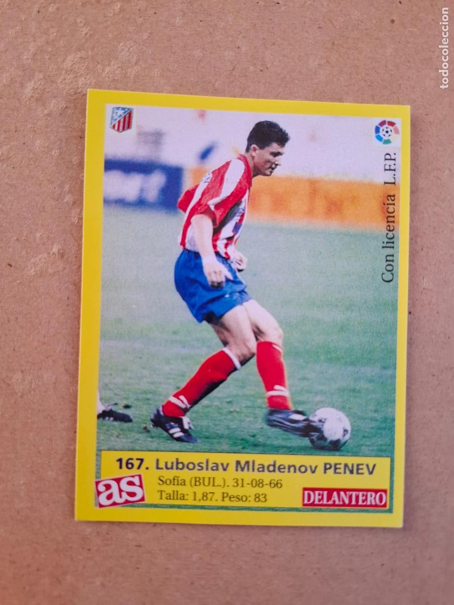 Cromos de f&uacute;tbol: LIGA 95 96 1995 1996 - AS - 167 PENEV - AT. MADRID ( NUNCA PEGADO )