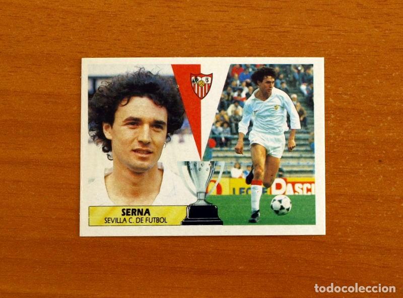Cromos de f&uacute;tbol: Sevilla - Serna - Ediciones Este Liga 1987-1988, 87-88 - Cromo Nunca pegado