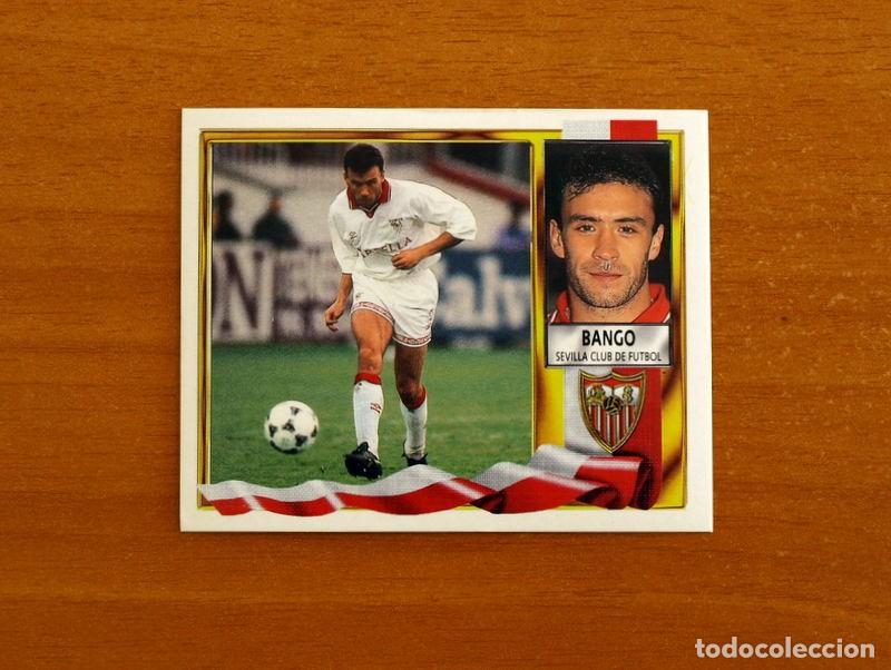 Cromos de f&uacute;tbol: Sevilla - Bango - Baja - Ediciones Este Liga 1995-1996, 95-96 - Nunca pegado