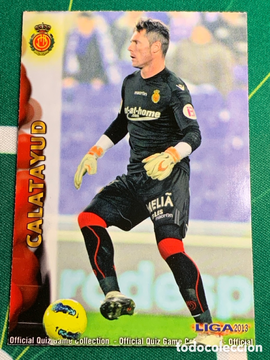 Cromos de f&uacute;tbol: 194 Calatayud Mallorca Base card MUNDICROMO LIGA FUTBOL QUIZ GAME 2012 2013 12 13