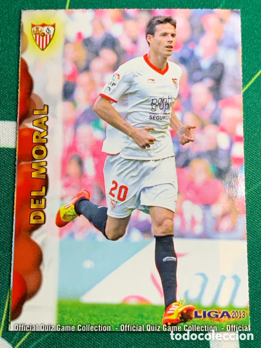 Cartes &agrave; collectionner de Football: 233 Del Moral Sevilla Base card MUNDICROMO LIGA FUTBOL QUIZ GAME 2012 2013 12 13