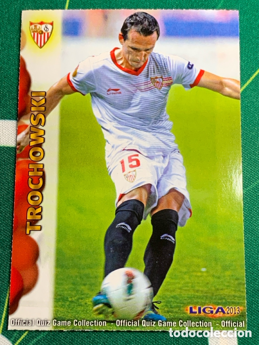 Cartes &agrave; collectionner de Football: 230 Trochowsi Sevilla Base card MUNDICROMO LIGA FUTBOL QUIZ GAME 2012 2013 12 13