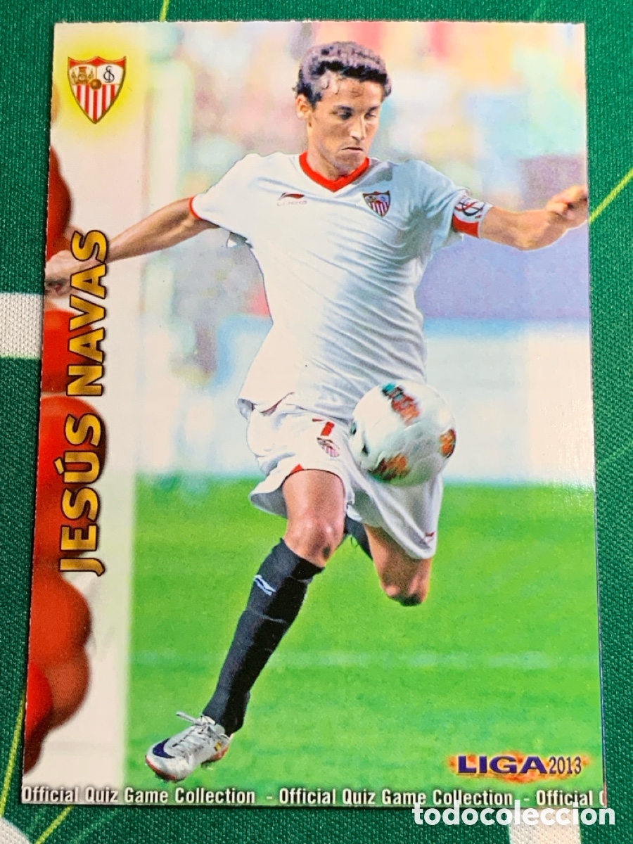 Cartes &agrave; collectionner de Football: 234 Jes&uacute;s Navas Sevilla Base card MUNDICROMO LIGA FUTBOL QUIZ GAME 2012 2013 12 13