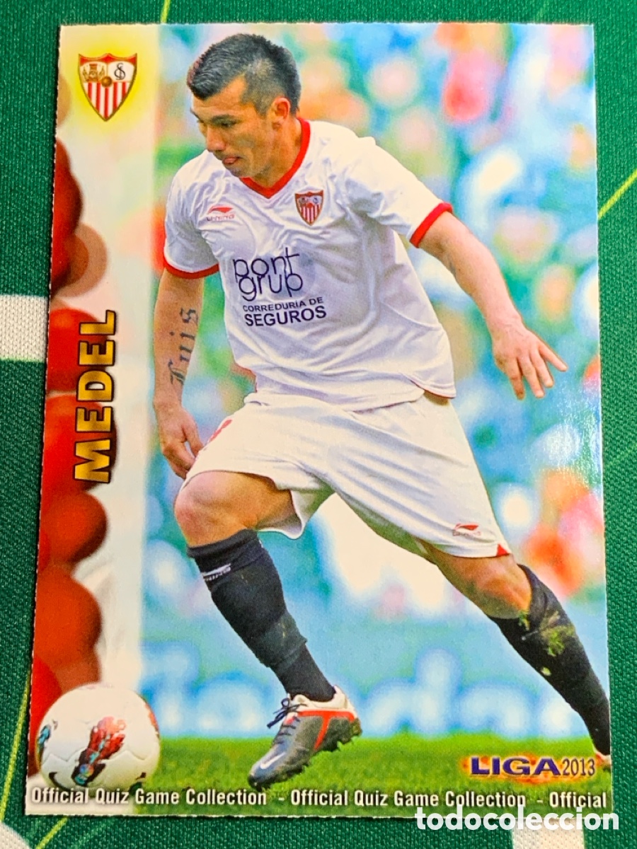 Fu&szlig;ball-Sticker: 229 Medel Sevilla Base card MUNDICROMO LIGA FUTBOL QUIZ GAME 2012 2013 12 13