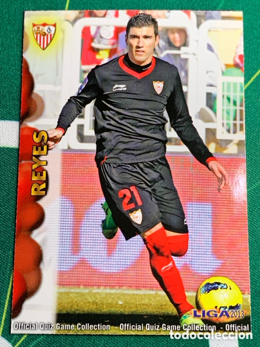 Fu&szlig;ball-Sticker: 236 Reyes Sevilla Base card MUNDICROMO LIGA FUTBOL QUIZ GAME 2012 2013 12 13