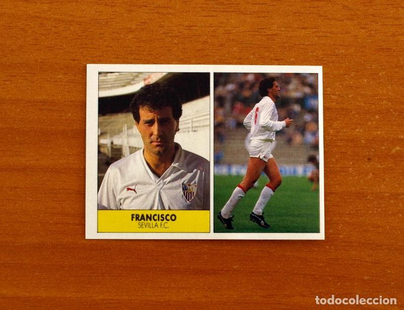 Cromos de f&uacute;tbol: Sevilla - Francisco - Ediciones Festival 1987-1988, 87-88 - Nunca pegado