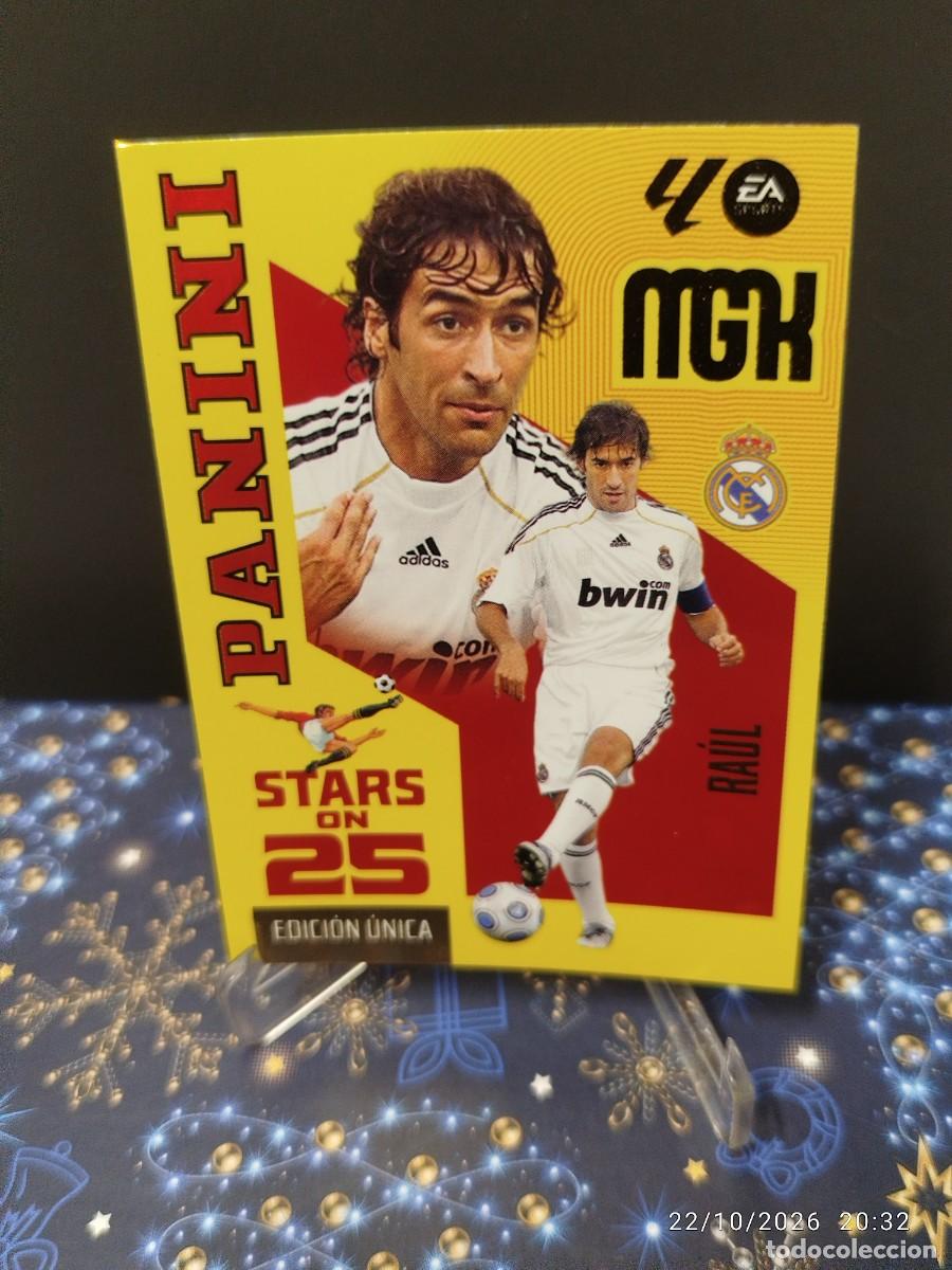 Cromos de f&uacute;tbol: Cromo 426 Raul Stars on 25 MGK 26/27