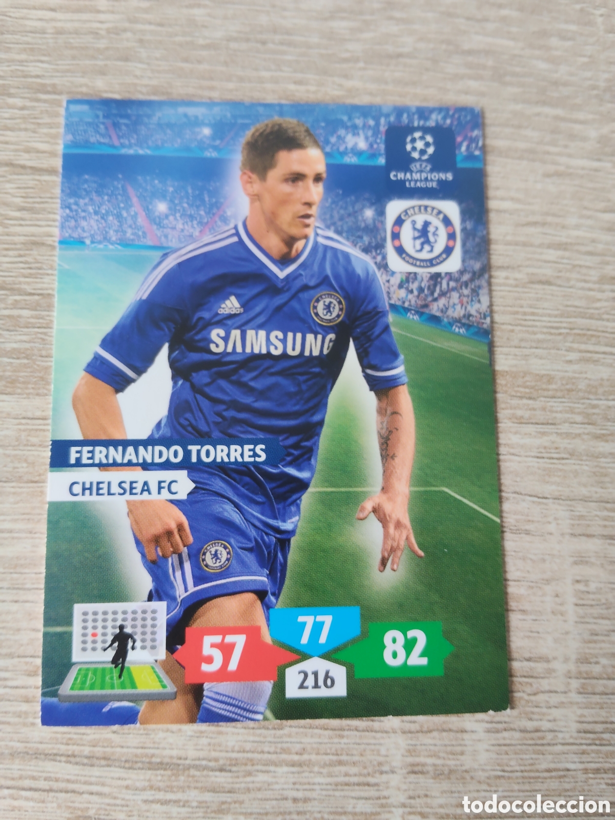 Cromos de f&uacute;tbol: Panini Adrenalyn champions league 2013 2014 13 14 Fernando Torres Chelsea