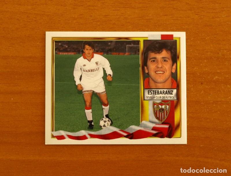 Cromos de f&uacute;tbol: Sevilla - Estebaranz - Ediciones Este Liga 1995-1996, 95-96 - Nunca Pegado