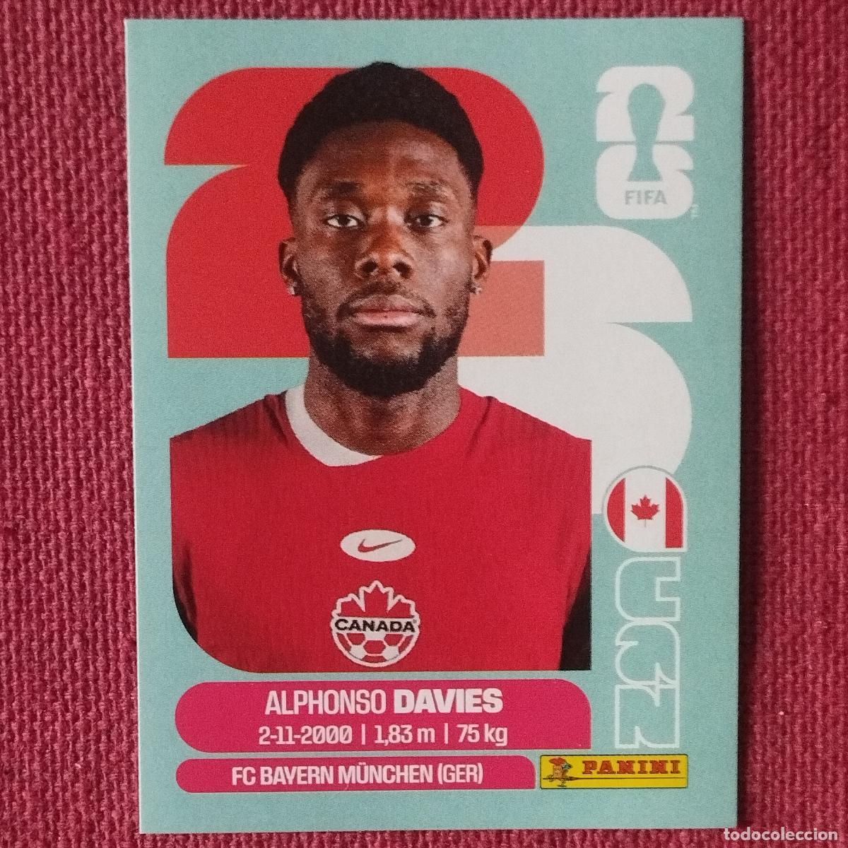 Cromos de f&uacute;tbol: ALPHONSO DAVIES - CANADA - CAN 3 - MUNDIAL DE FUTBOL 2026 - FIFA WORLD CUP