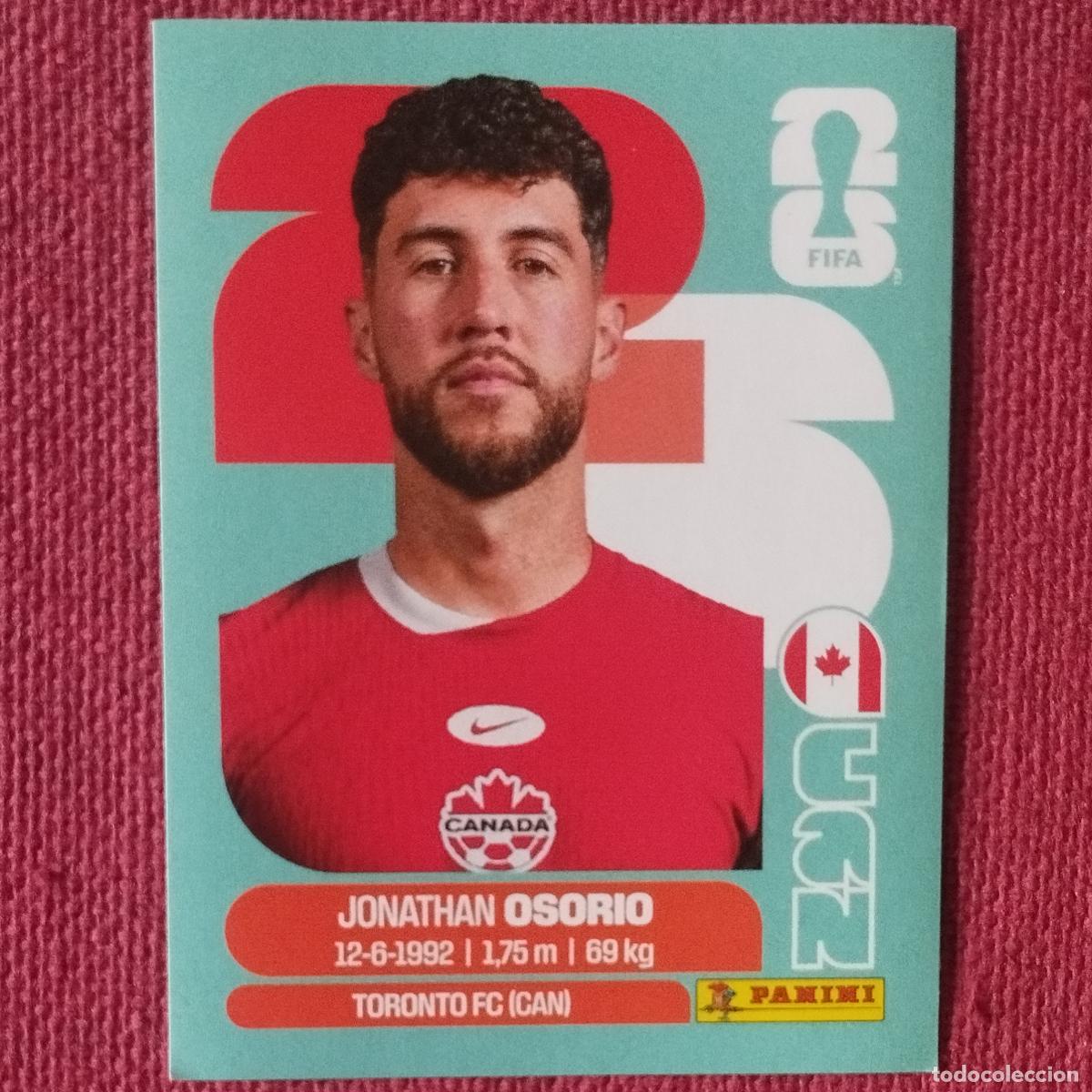 Cromos de f&uacute;tbol: JONATHAN OSORIO - CANADA - CAN 12 - MUNDIAL DE FUTBOL 2026 - FIFA WORLD CUP