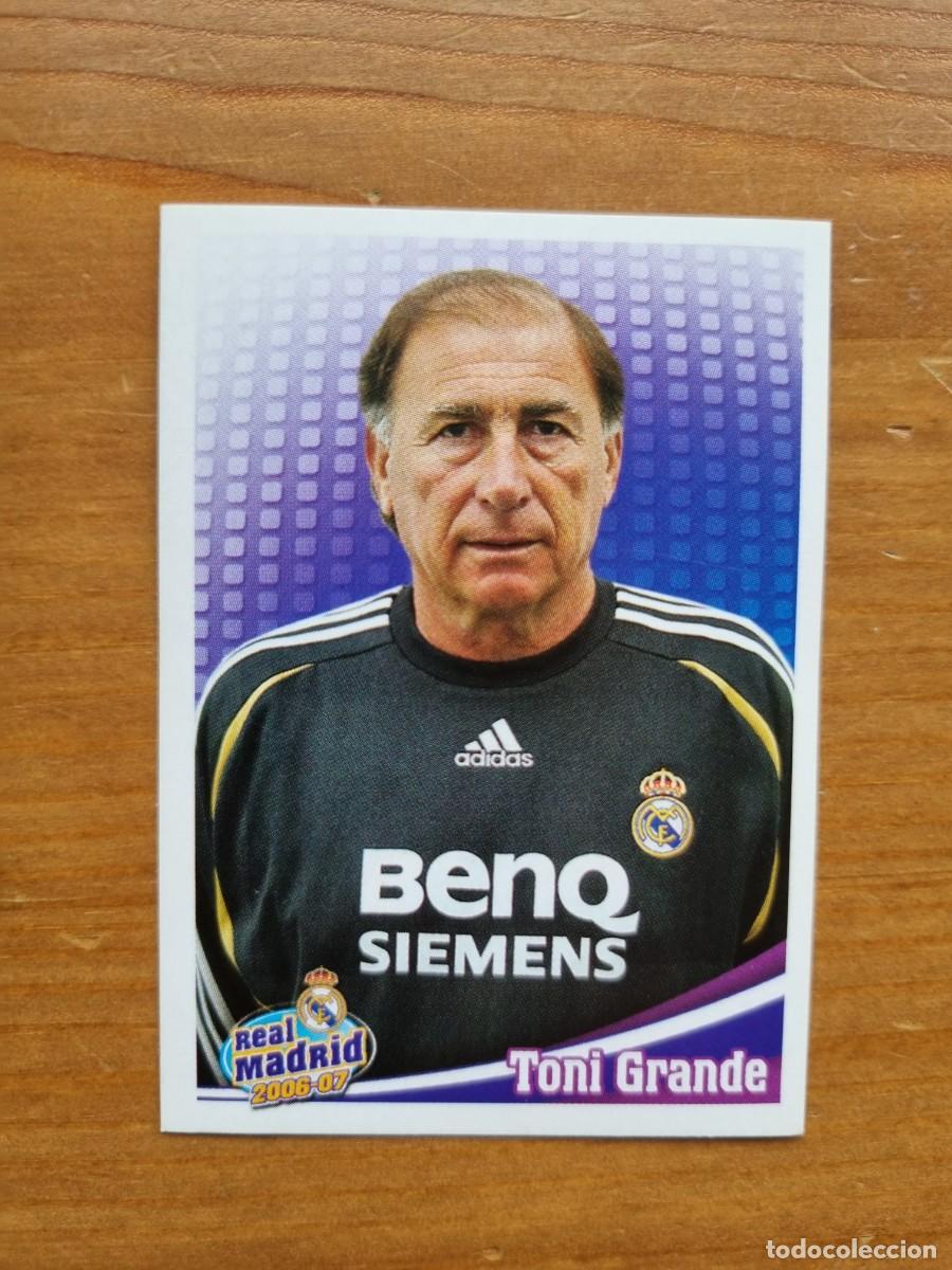 Cromos de f&uacute;tbol: 18 TONI GRANDE. Real Madrid 2006 2007 06 07 (Panini)