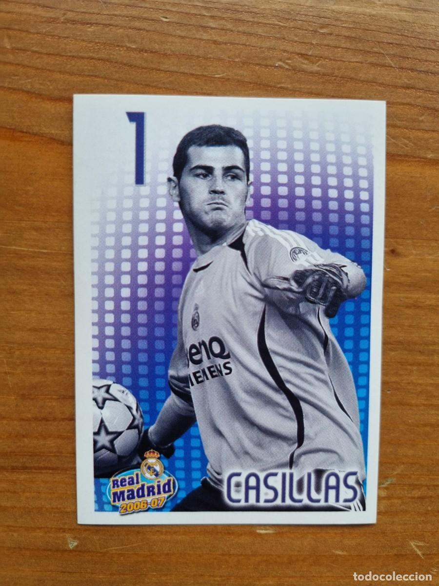 Cromos de f&uacute;tbol: 24 CASILLAS. Real Madrid 2006 2007 06 07 (Panini)