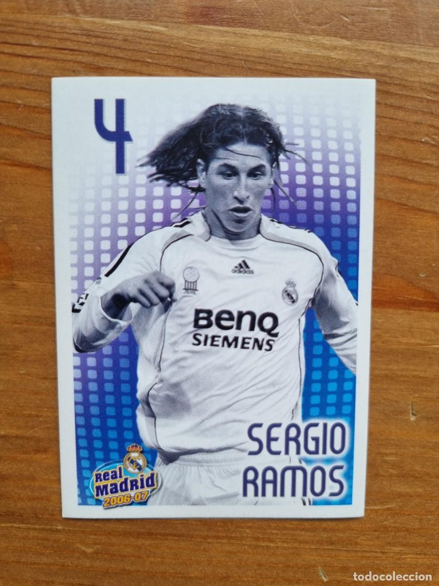 Cromos de f&uacute;tbol: 54 SERGIO RAMOS. Real Madrid 2006 2007 06 07 (Panini)