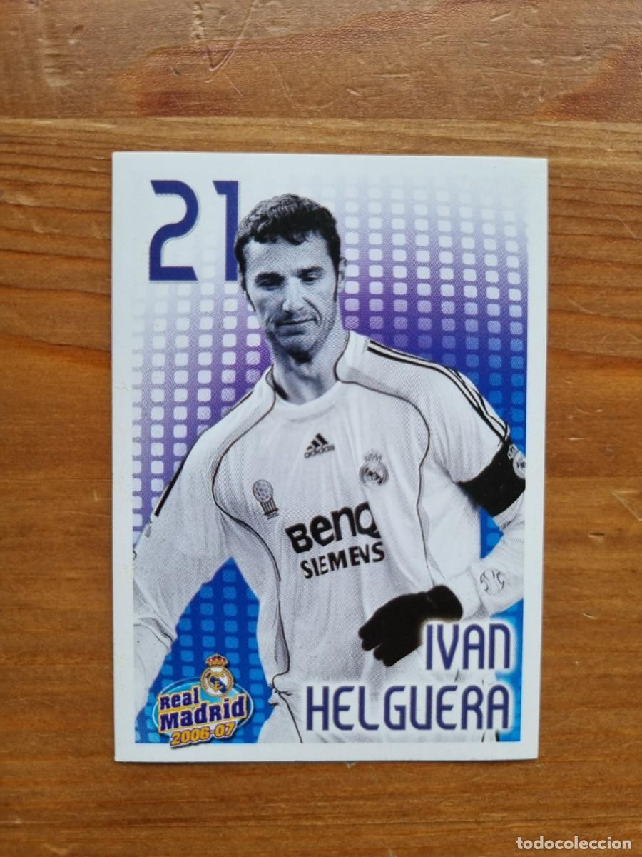 Cromos de f&uacute;tbol: 60 IV&Aacute;N HELGUERA. Real Madrid 2006 2007 06 07 (Panini)