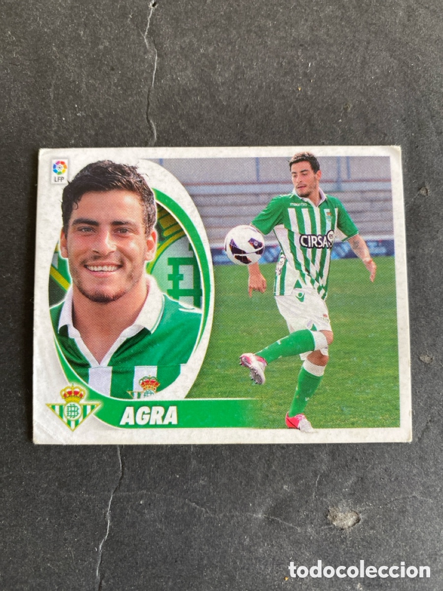 Cromos de f&uacute;tbol: Cromo liga 12/13 R Betis N* 13