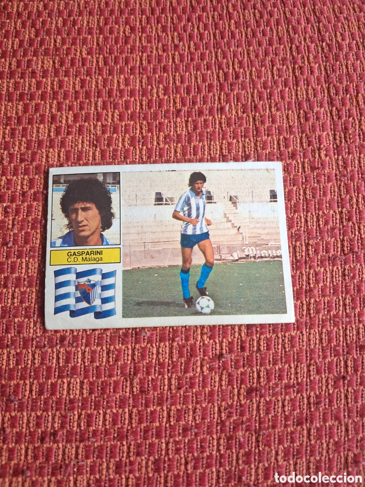 Cromos de f&uacute;tbol: Liga este 82 83 gasparini baja del M&aacute;laga recuperado del &aacute;lbum ver fotos