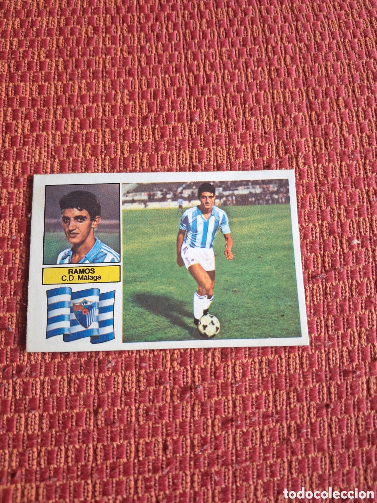 Cromos de f&uacute;tbol: Liga este 82 83 ramos coloca del M&aacute;laga recuperado del &aacute;lbum ver fotos