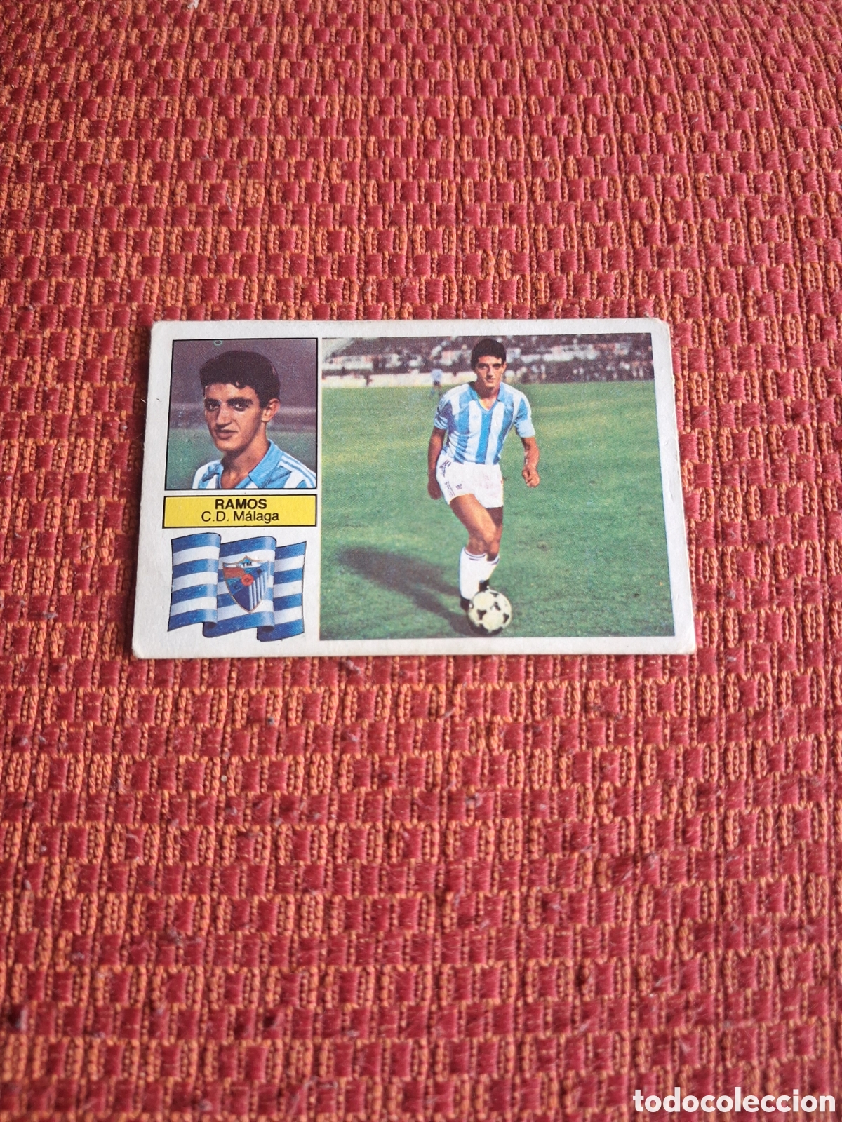 Cromos de f&uacute;tbol: Liga este 82 83 ramos coloca del M&aacute;laga recuperado del &aacute;lbum ver fotos