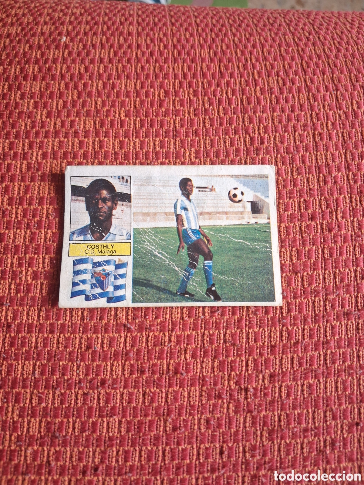 Cromos de f&uacute;tbol: Liga este 82 83 costhly fichaje N 27 del M&aacute;laga recuperado del &aacute;lbum ver fotos
