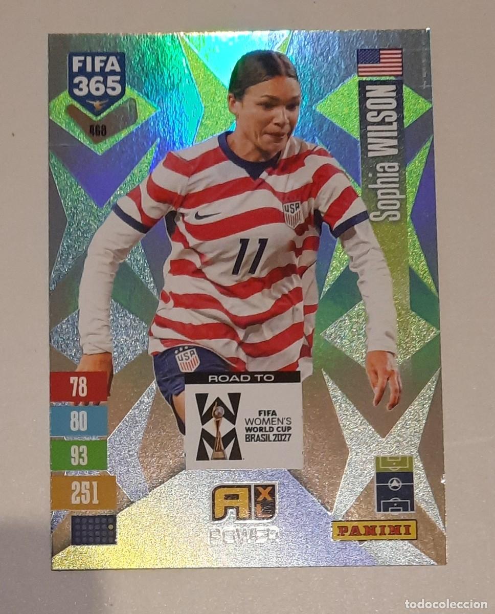 Cromos de f&uacute;tbol: Sophia Wilson USA #468 Mundial Femenina Fifa World Cup 2027 Brasil