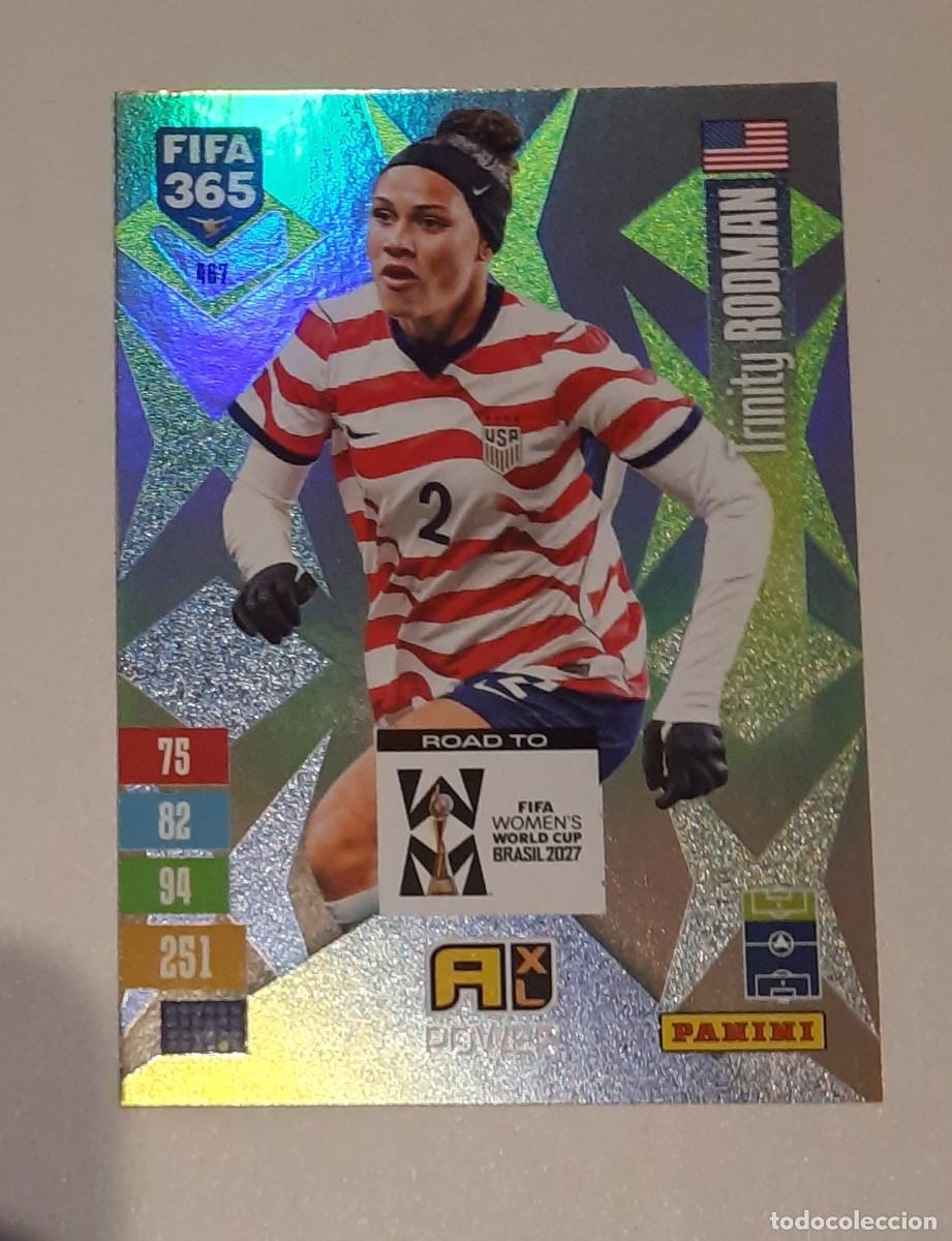 Football Stickers: Trinity Rodman USA #467 Mundial Femenina Fifa World Cup 2027 Brasil