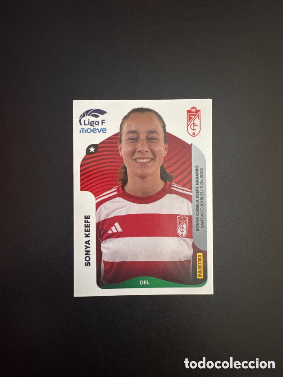 Cromos de f&uacute;tbol: SONYA KEEFE GRANADA NUMERO 221 LIGA F 2025 2026