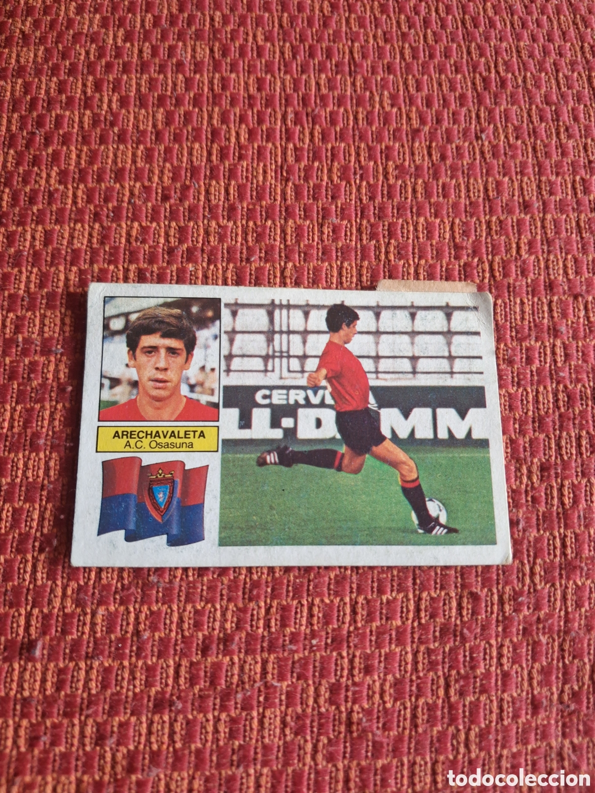 Cromos de f&uacute;tbol: Liga este 82 83 arechavaleta fichaje N 28 bis recuperado del &aacute;lbum ver fotos
