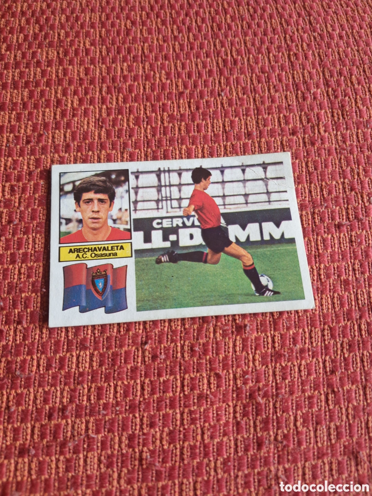Cromos de f&uacute;tbol: Liga este 82 83 arechavaleta fichaje N 28 bis recuperado del &aacute;lbum ver fotos