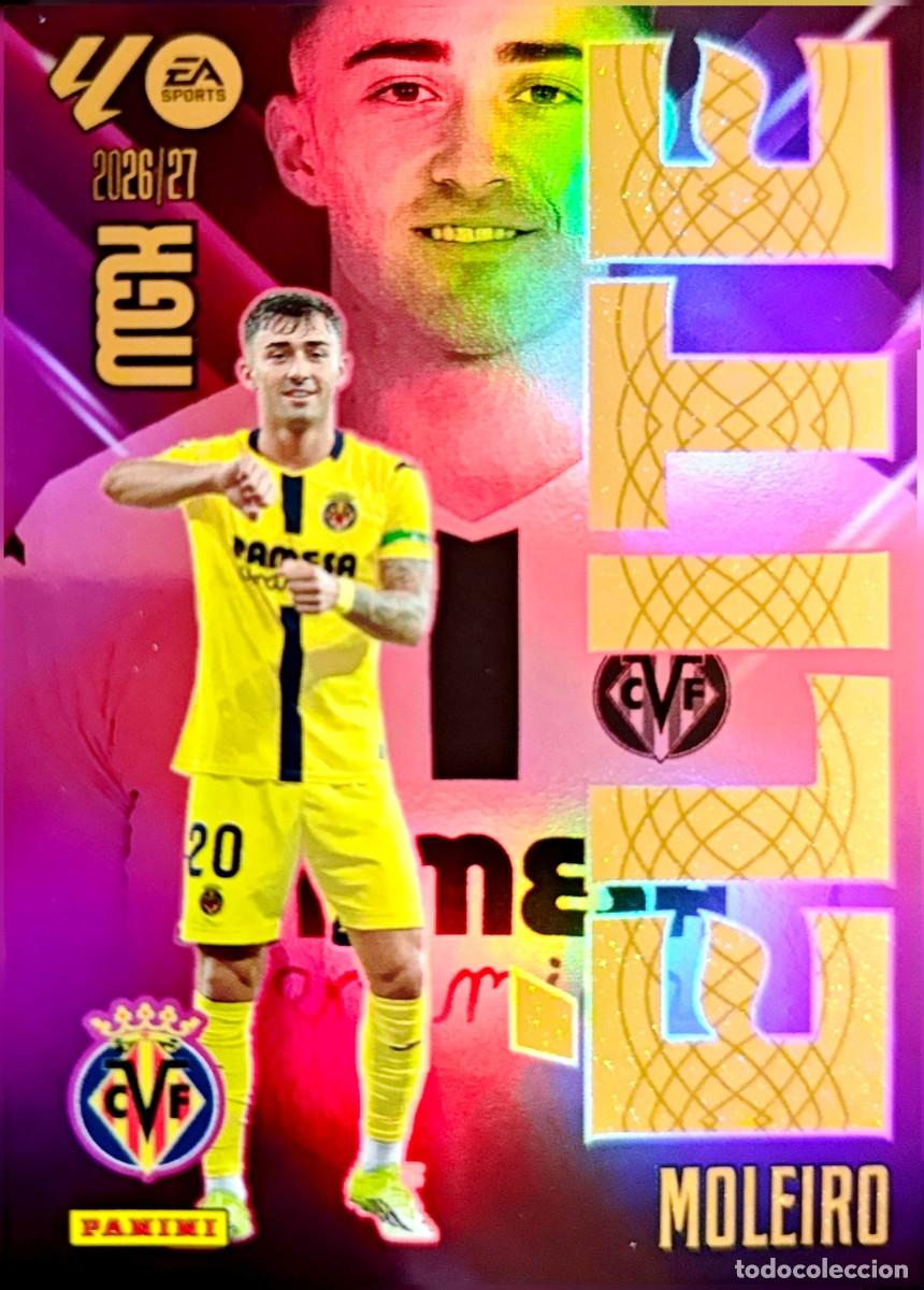 Cromos de f&uacute;tbol: 11 Moleiro - Villarreal CF - ELITE - PANINI Megacracks MGK 2026 2027 26 27