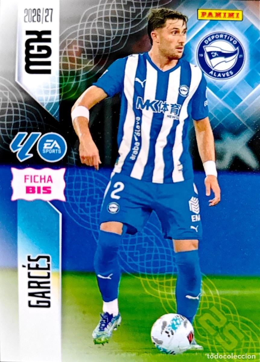 Cromos de f&uacute;tbol: 25 Bis Facundo Garces - Deportivo Alaves - PANINI Megacracks MGK 2026 2027 26 27