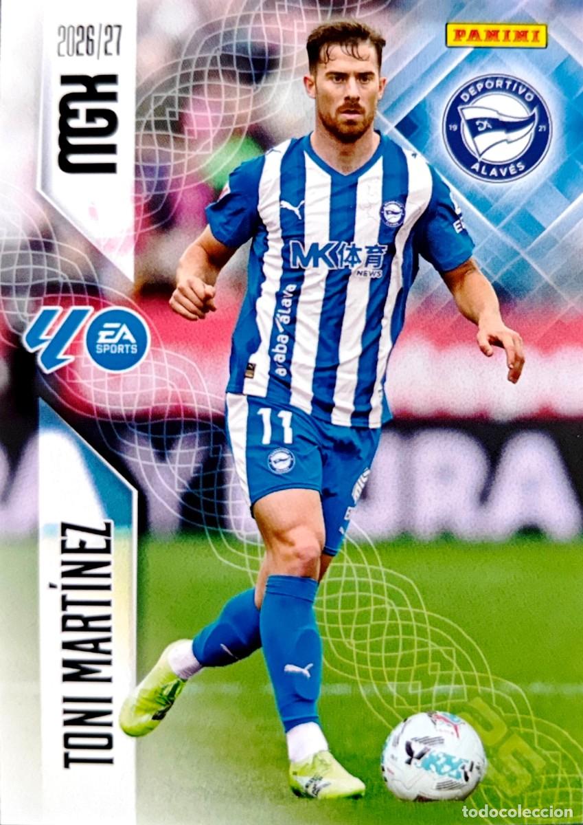 Cromos de f&uacute;tbol: 35 Toni Martinez - Deportivo Alaves - PANINI Megacracks MGK 2026 2027 26 27