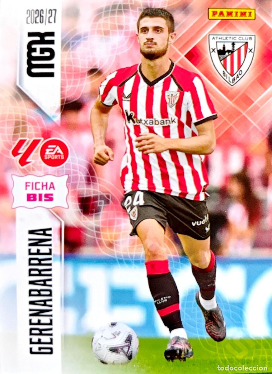 Cromos de f&uacute;tbol: 46 Bis Be&ntilde;at Gerenabarrena - Athletic Club Bilbao - PANINI Megacracks MGK 2026 2027 26 27
