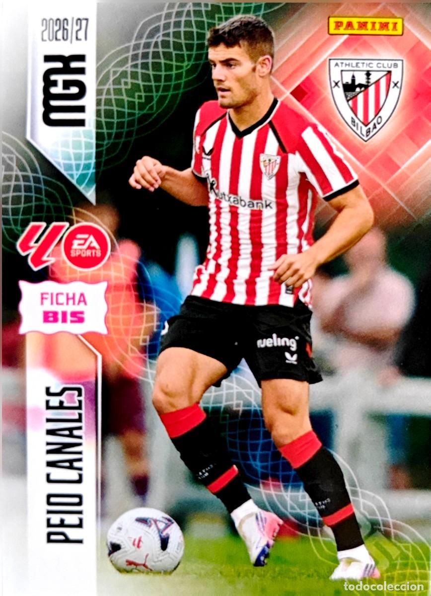 Cromos de f&uacute;tbol: 47 Bis Peio Canales - Athletic Club Bilbao - PANINI Megacracks MGK 2026 2027 26 27