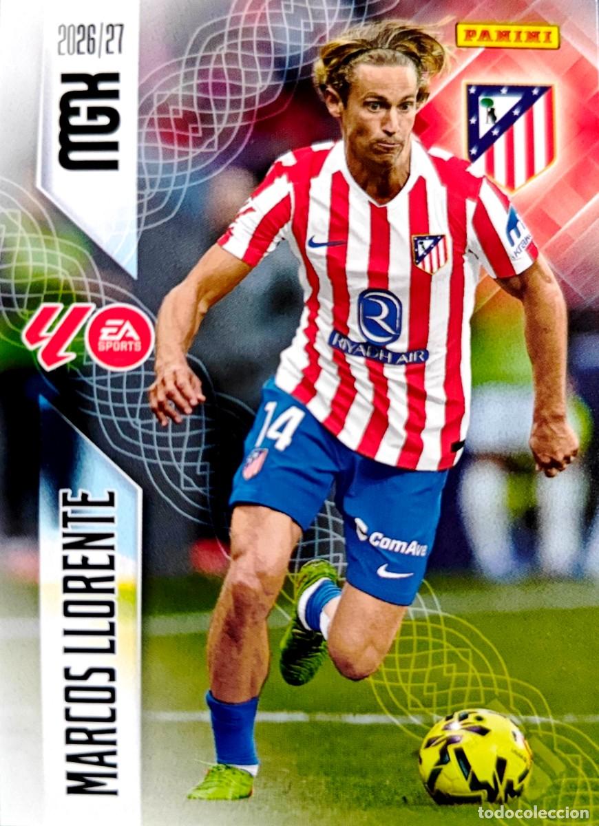 Cromos de f&uacute;tbol: 58 Marcos Llorente - Atletico Madrid - PANINI Megacracks MGK 2026 2027 26 27