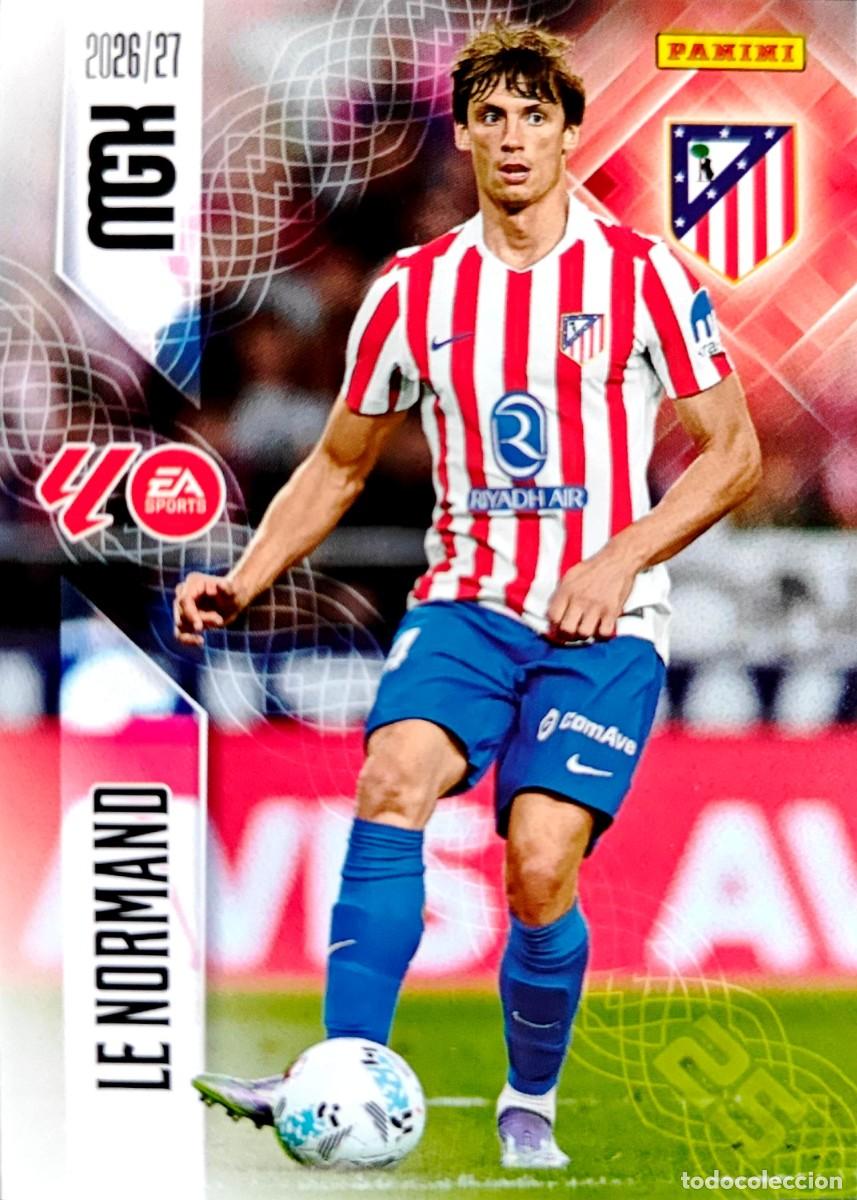 Cromos de f&uacute;tbol: 59 Robin Le Normand - Atletico Madrid - PANINI Megacracks MGK 2026 2027 26 27