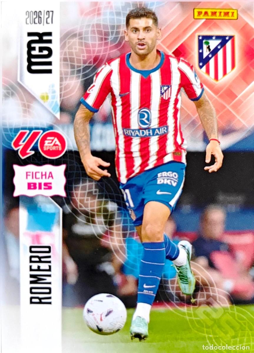 Cromos de f&uacute;tbol: 61 Bis Cuti Romero - Atletico Madrid - PANINI Megacracks MGK 2026 2027 26 27