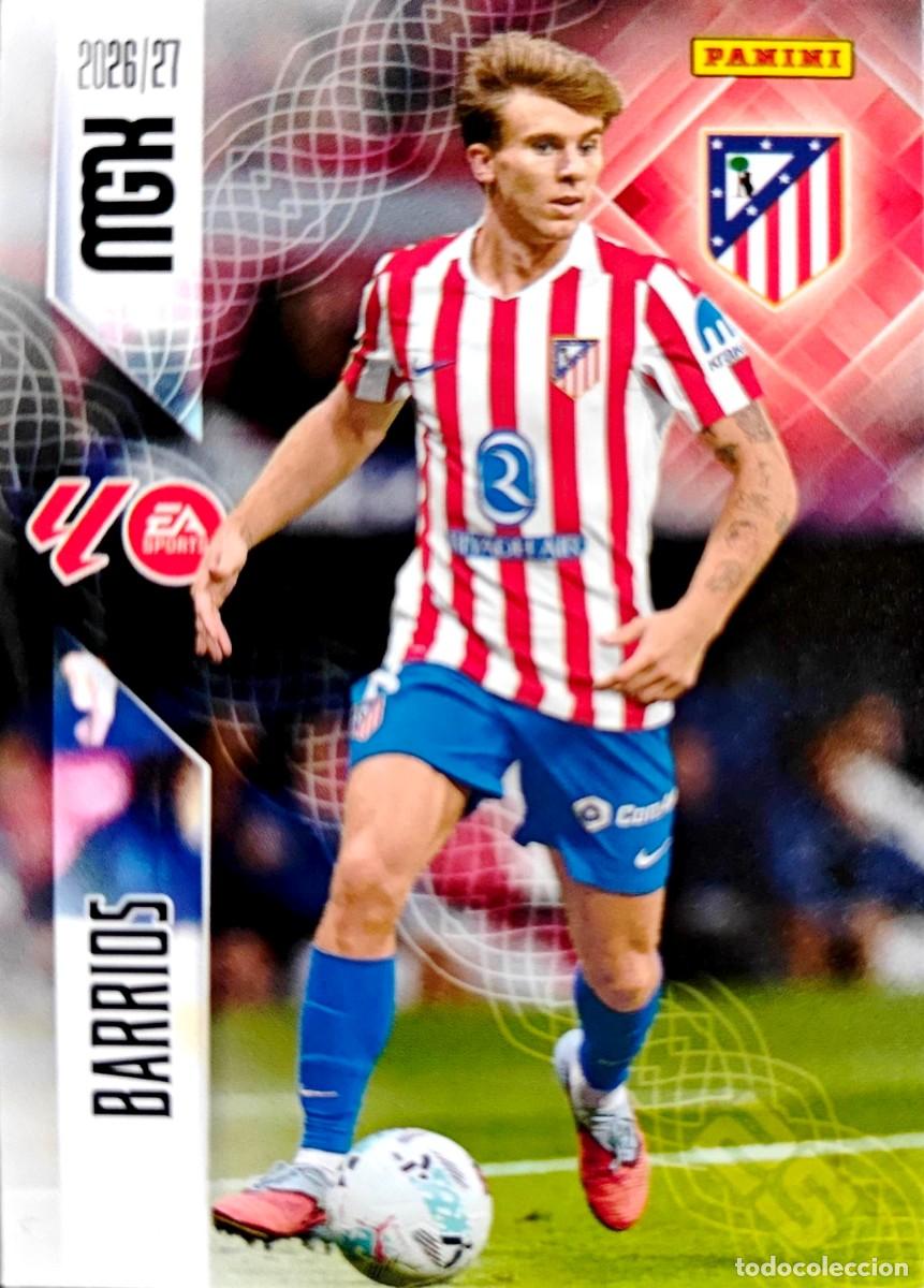 Cromos de Futebol: 65 Pablo Barrios - Atletico Madrid - PANINI Megacracks MGK 2026 2027 26 27