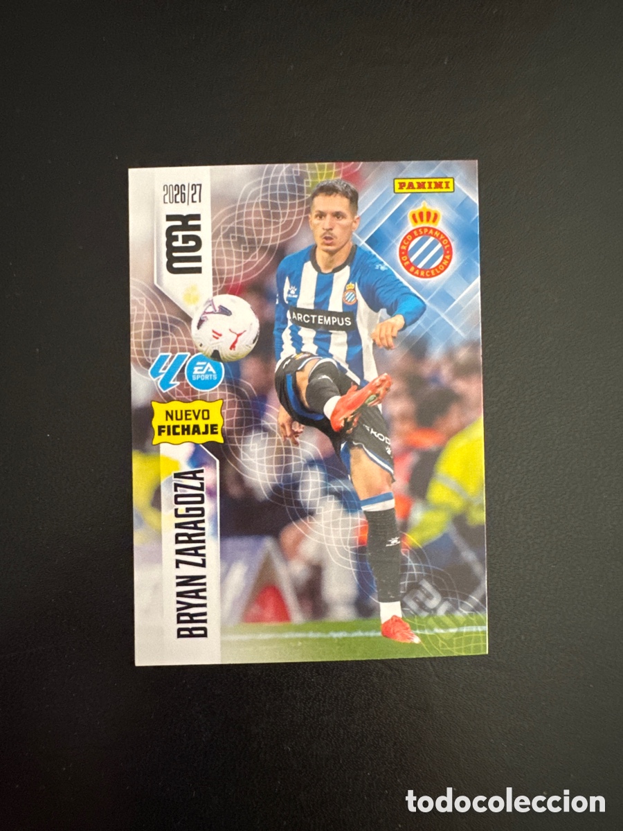 Cromos de Futebol: BRYAN ZARAGOZA NUEVO FICHAJE NUMERO 508 MEGACRACKS 2026 2027