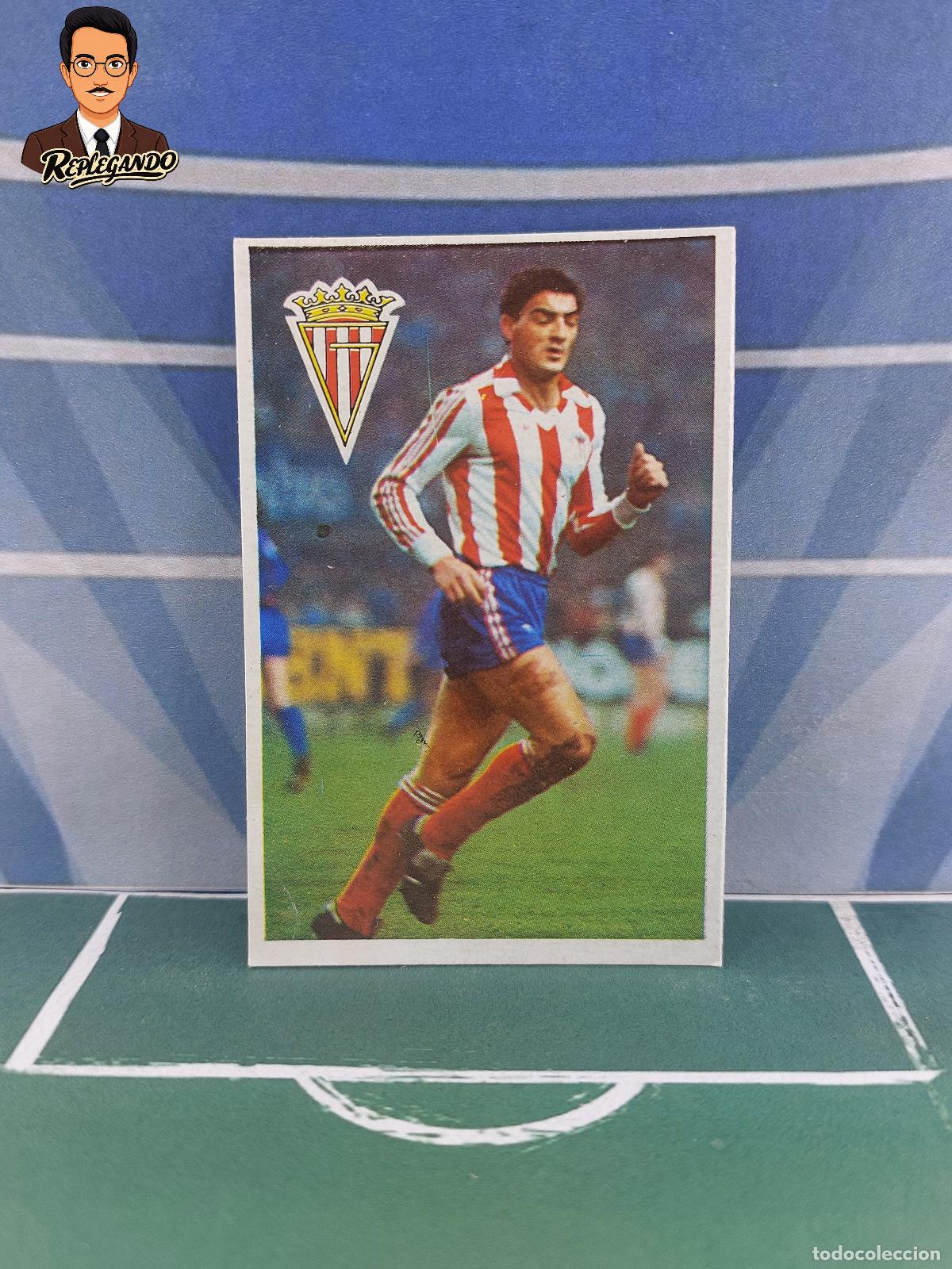 Football Stickers: ESPINOSA (SPORTING GIJ&Oacute;N) CROMO ESPORT LIGA 1984 1985 COLECCI&Oacute;N MARADONA 84 85 FICHA (SIN PEGAR)